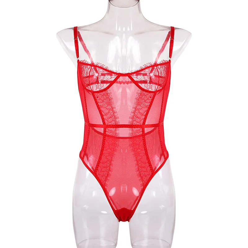

New Summer Speed Sell Through The Popular Lace Back Stitching Women Jumpsuits
