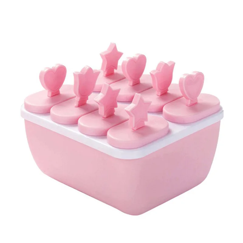 8 ячеек силиконовые формы мороженое шоколада подноса кубика льда Еда безопасный