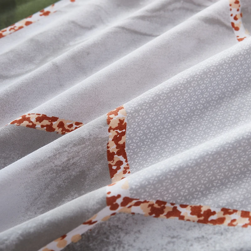 

Home Textile Bedding Set Luxury Geometric Plaid Duvet Cover Queen Size Comforter Cover Sets 240 x 220 King Double 200 x 200 Euro