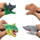 1 шт., забавные маленькие игрушки в виде головы динозавра