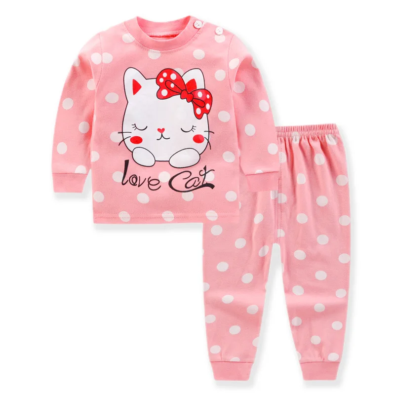 Baby girls clothes set new style Cotton boys Clothes Newborn 2PCS Unisex pajamas Kids Clothing Sets | Детская одежда и обувь