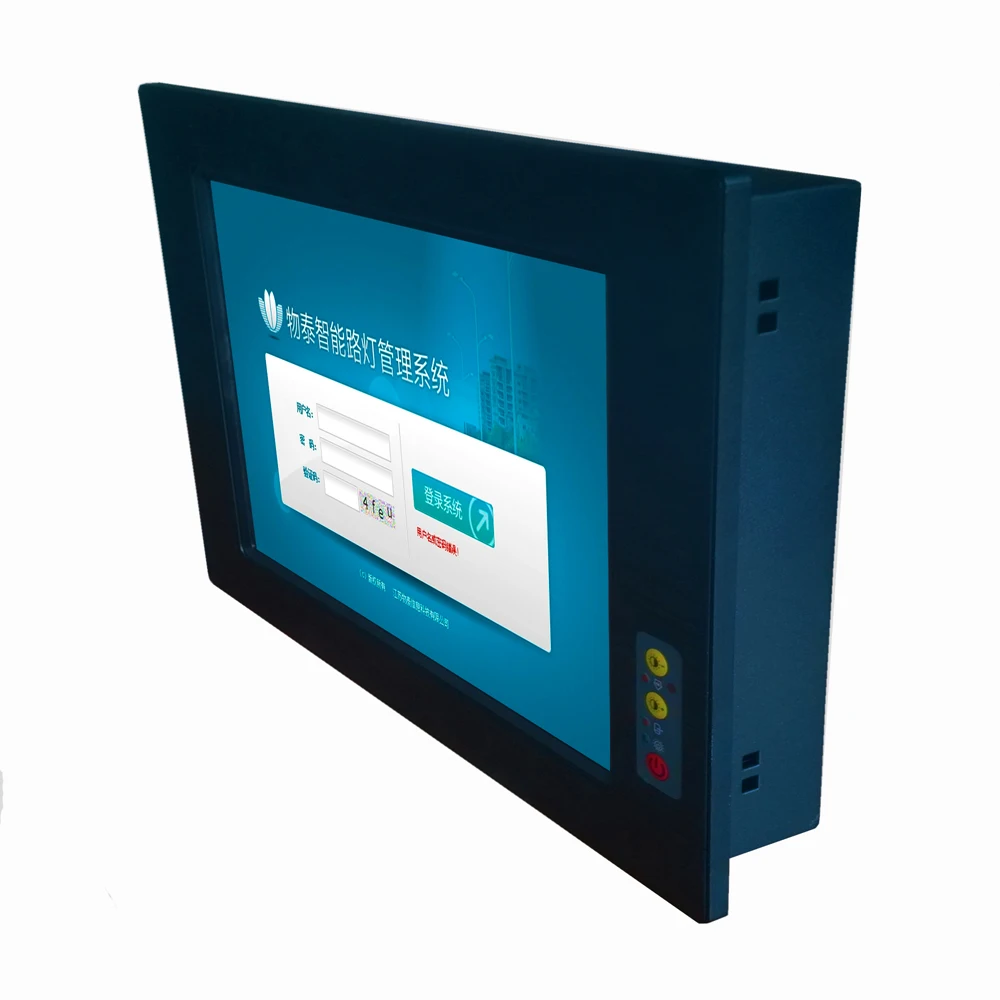 

12.1" Touch Screen Industrial Panel PC 4*COM RS485 RS232 fanless All In One pc 4*USB 4*COM 2*LAN RJ45