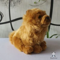 soft plush stuffed animals chow chow model lovely rare real life dogs dolls good qualigy boys and girl birthday gifts shop