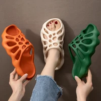 summer womens shoes with thick soles couple slipper hollow out fashion sandals eva slippers for men casual cloud slipper soft