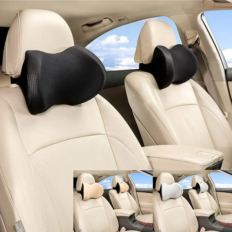 Подушка для подголовника автомобиля подушка сиденья универсальная мягкая с