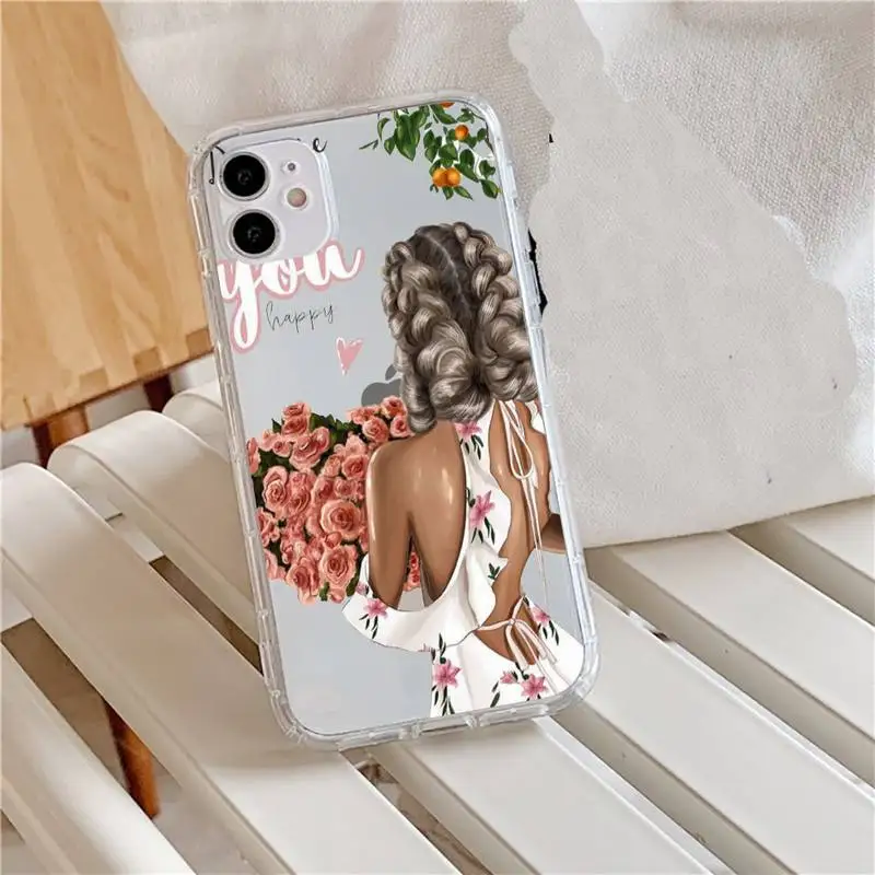 

Fashion Super Dad Mom Baby Girl Phone Case Transparent for iPhone 11 12 mini pro XS MAX 8 7 6 6S Plus X 5S SE 2020 XR