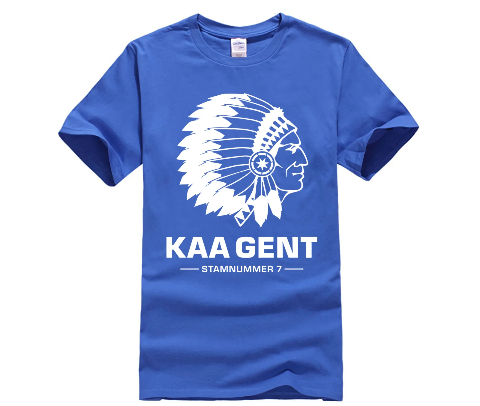 KAA Gent Belgium fans Men T shirt K.A.A. Jules Ottenstadion La Gantoise Buffalo club Brecht Dejaegere | Мужская одежда