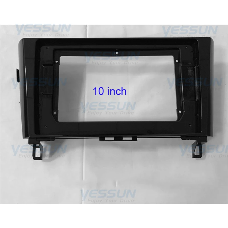 

10 “ 1 din car radio Fascia For NISSAN Qashqai X-Trail 2015 2016 2017 2018 Stereo Panel Dash Mount Installation Double Din frame