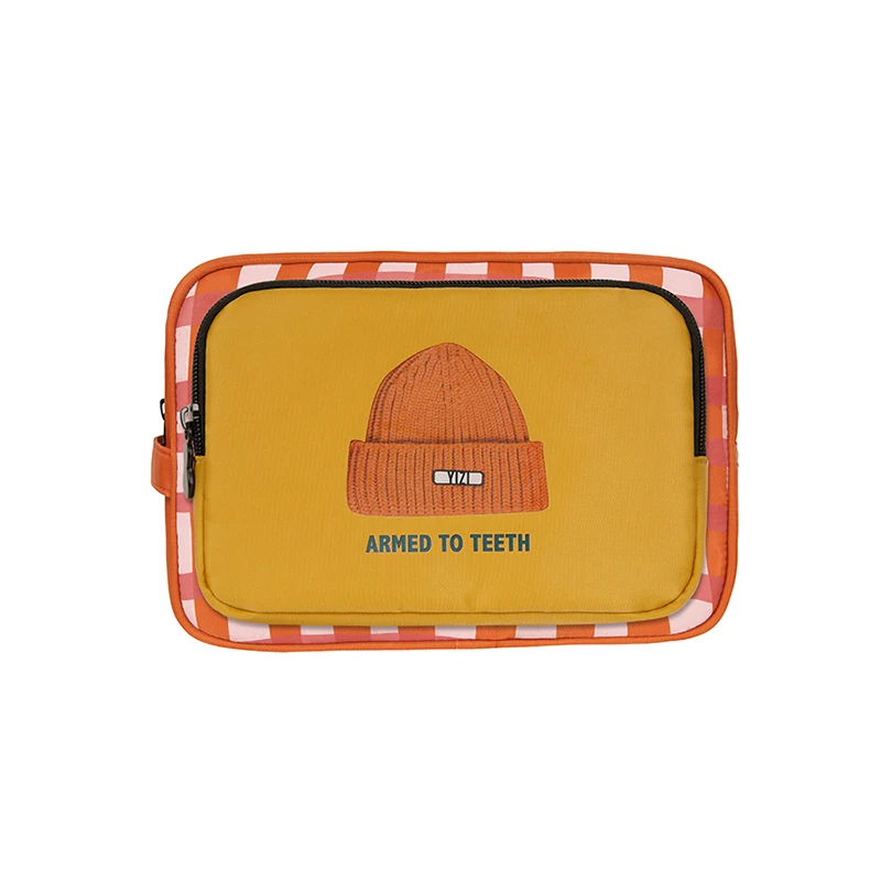 cap bag YIZISTORE оригинальные забавные съемные, пригодные для стирки сумки для полотенец для женщин малогабаритные сумочки-косметички в изящной женской серии(Fun kik - Цвет: cap bag