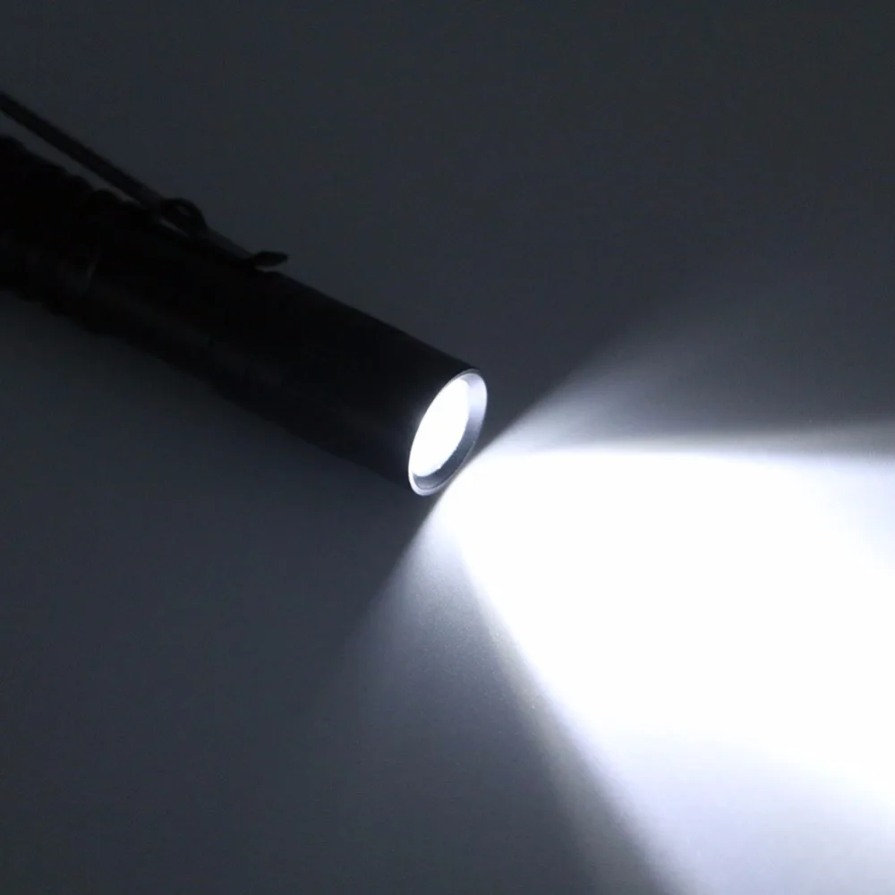 Портативный мини карманный Ручка светильник XPE R3 LED вспышка фонарь рабочий