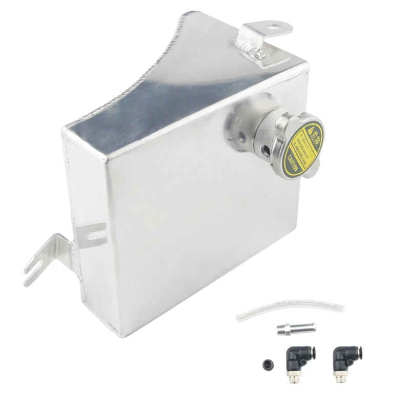 

Aluminum Coolant Overflow Tank Reservoir Kit for Nissan 240SX S13 SR20DET KA24DE KA24E KA24 1989-1994