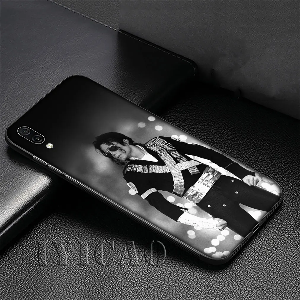Мягкий силиконовый чехол Michael Jackson MJ для Huawei P30 P20 Pro P10 P9 Lite Mini 2017 2016 P Smart Z Plus 2019 |