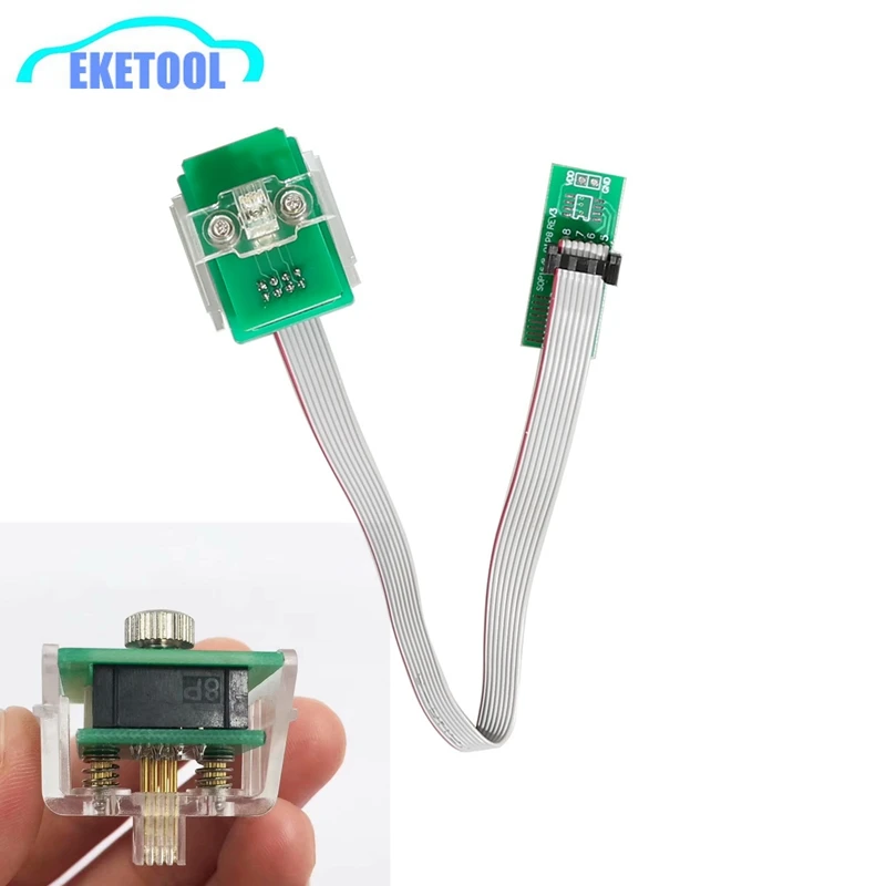 Адаптер EEPROM 8-контактный, зажим для розетки Soic 8 sop8, зажим для розетки Eeprom с поддержкой XPROG V6.12/UPA/Orange/CG PRO 9S12/iProg