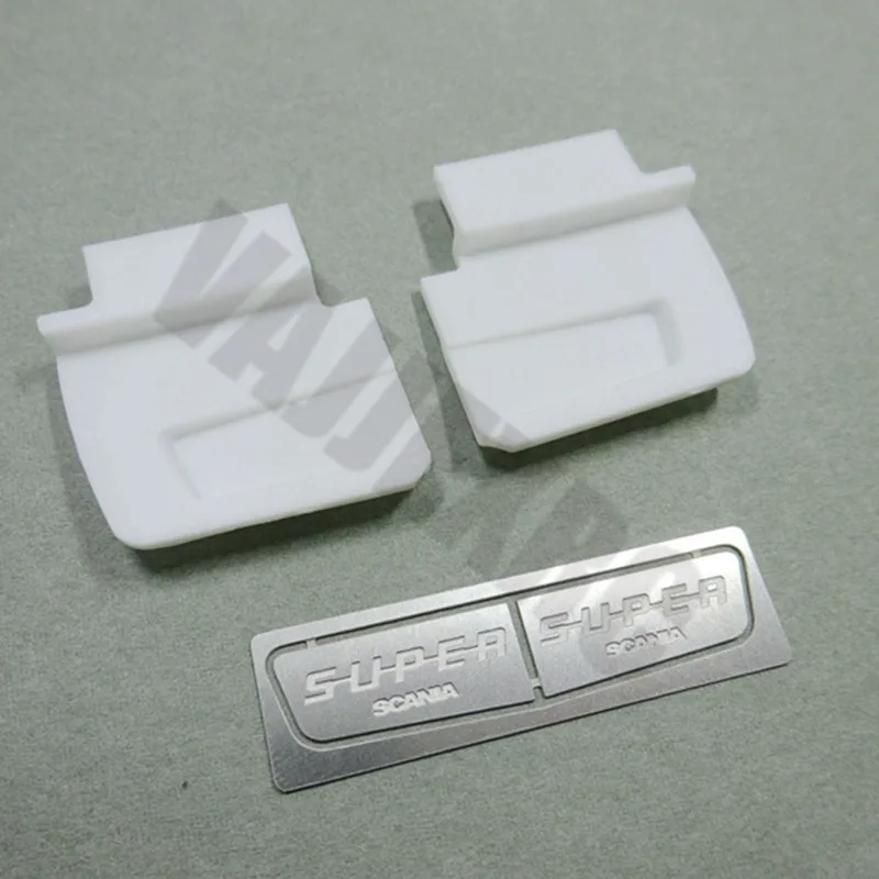 Scania Logo спойлер аксессуары для Tamiya 1/14 Scale RC R470 R620 R730 | Игрушки и хобби