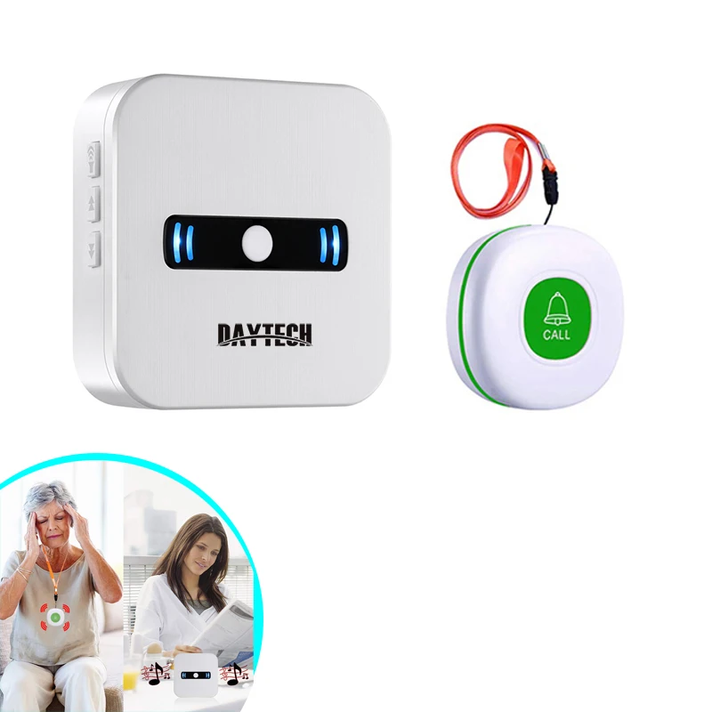 Беспроводная система вызова DAYTECH Pagers для ухода за ребенком беспроводная кнопка SOS
