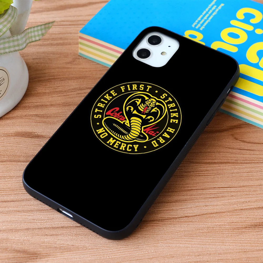 

For iPhone Cobra kai Soft TPU border Apple iPhone Case