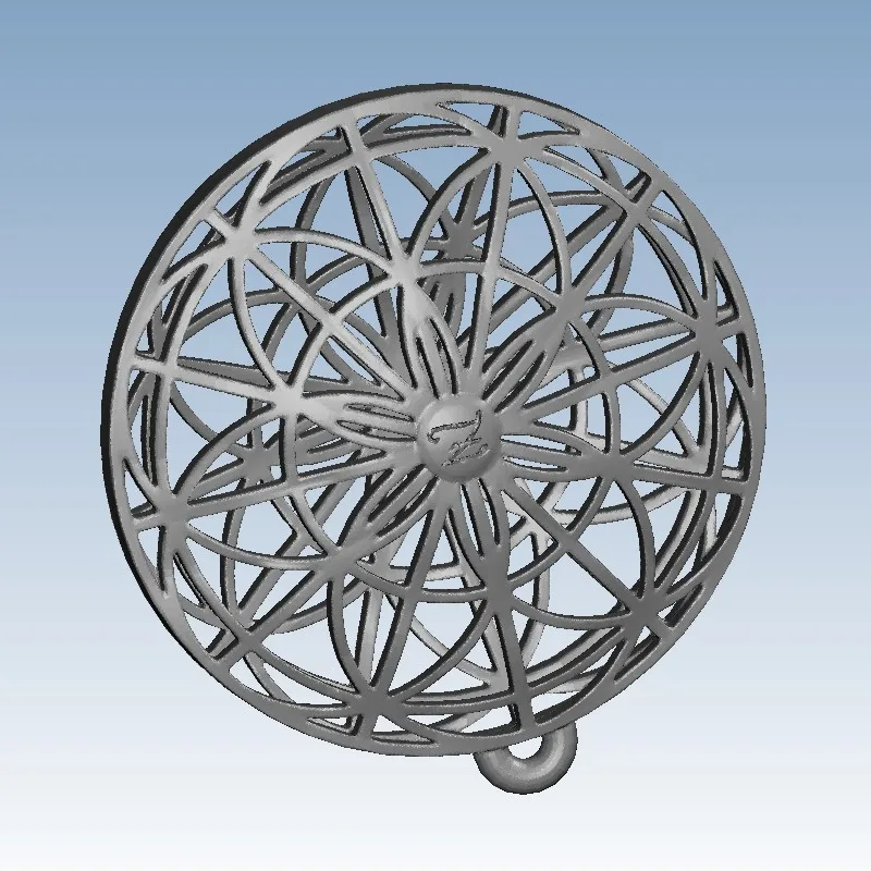 

Holy Geographical Pendant Custom order highqualityhighprecision digital models 3D printing service Creative Jewelry ST477