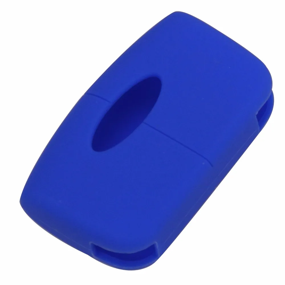 10X 3 кнопки чехол для автомобильного ключа силиконовый защитный без