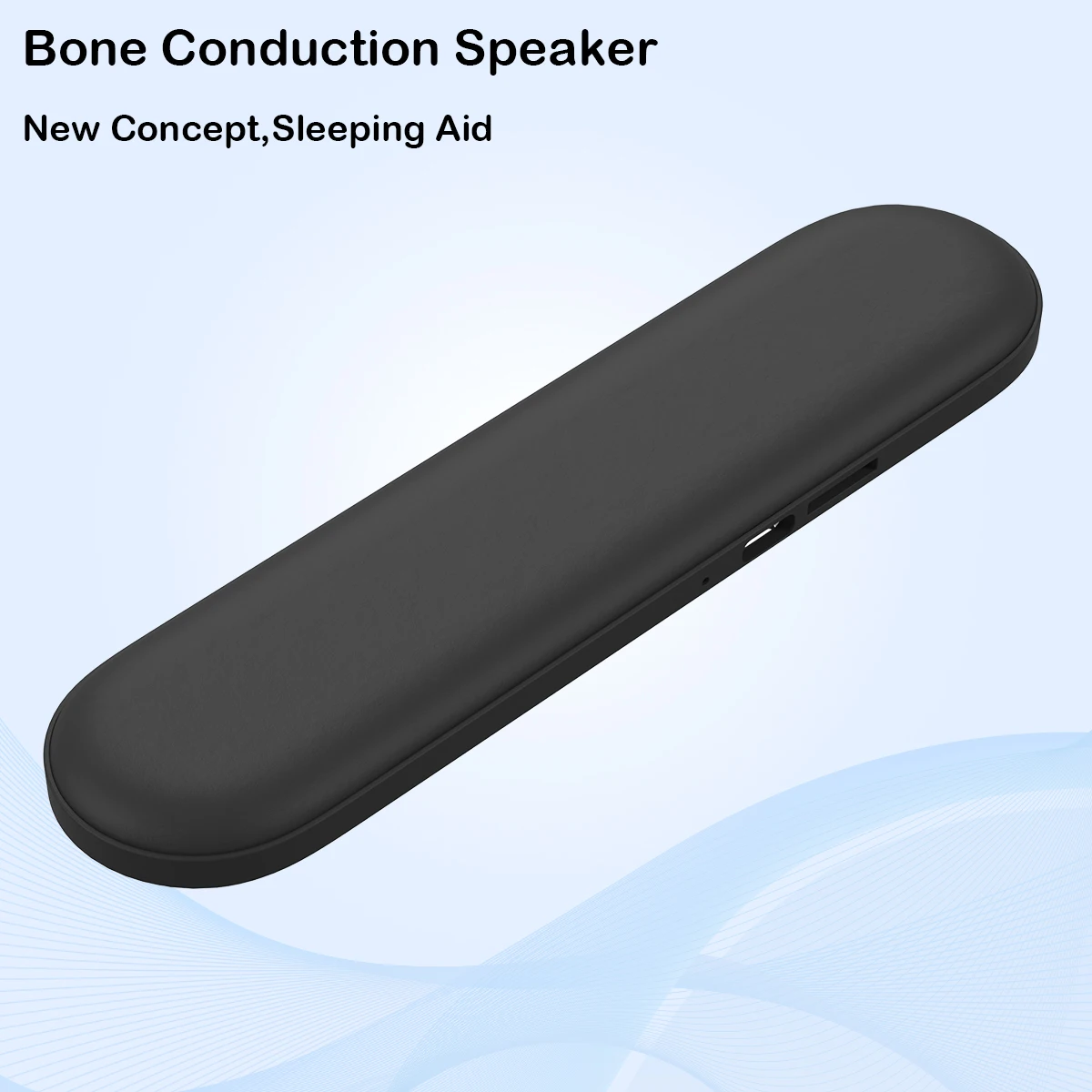 

Bone Conduction Bluetooth 5.0 Speaker Stereo Bass Wireless Portable Music Box for Sleeping Aid Audio Book Kids' Bedtime