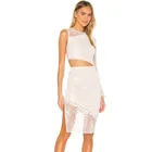 Высококачественная Летняя женская обувь пикантные женские без рукавов с открытой спиной Черное платье миди облегающее Бандажное платье 2021 элегантное вечернее платье вечерние Клубное платье