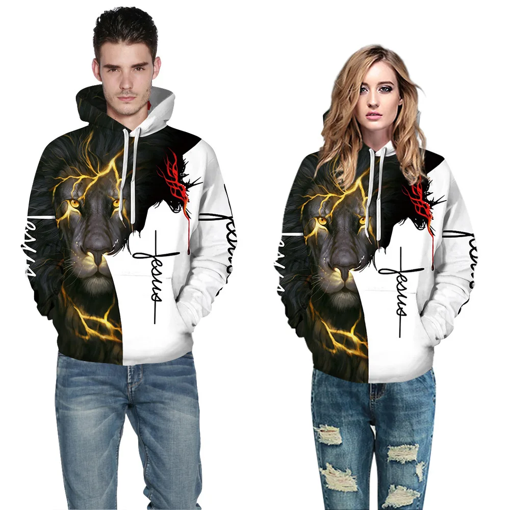

Orangutan Hoodie Couple Men Sweatshirt 3D Print Tracksuit Male Long Sleeve Hooded Casual Women Tops Funny Pullovers Hoodies
