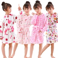 children bath robe baby towel childrens rainbow cartoon hooded bathrobes for boys girls pajamas kids sleepwear robe 2 6 8 years