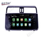 Автомобильное радио, мультимедийный видеоплеер, GPS-навигация, экран IPS PX6 No 2Din, для Toyota Land Cruiser Prado 150, 2017, 2018, 2019, Android