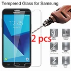 Закаленное стекло для Samsung Galaxy S7, S6, S5, S4 Mini, 2 шт.