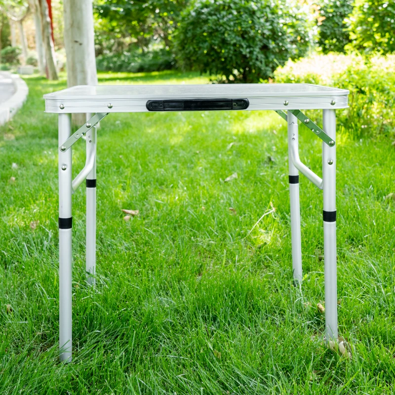 Легкий алюминиевый складной походный стол с ручкой для ноутбука кровати