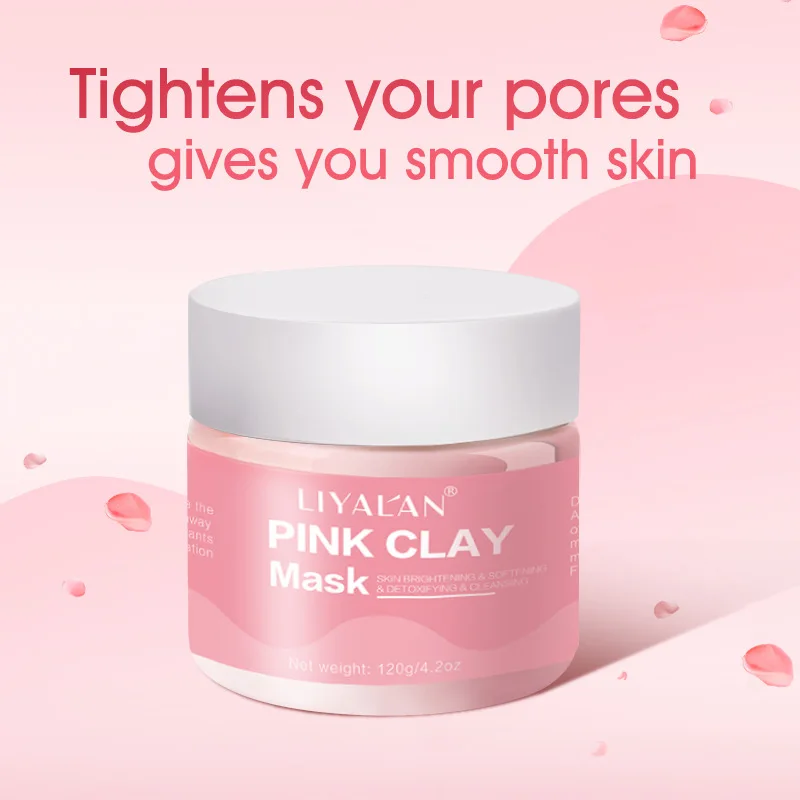 

Ginger Pink Clay Mask Washing Face Mud Mask Nourishing Whitening Anti-wrinkle Pore Cleaner 12g Mud Mask