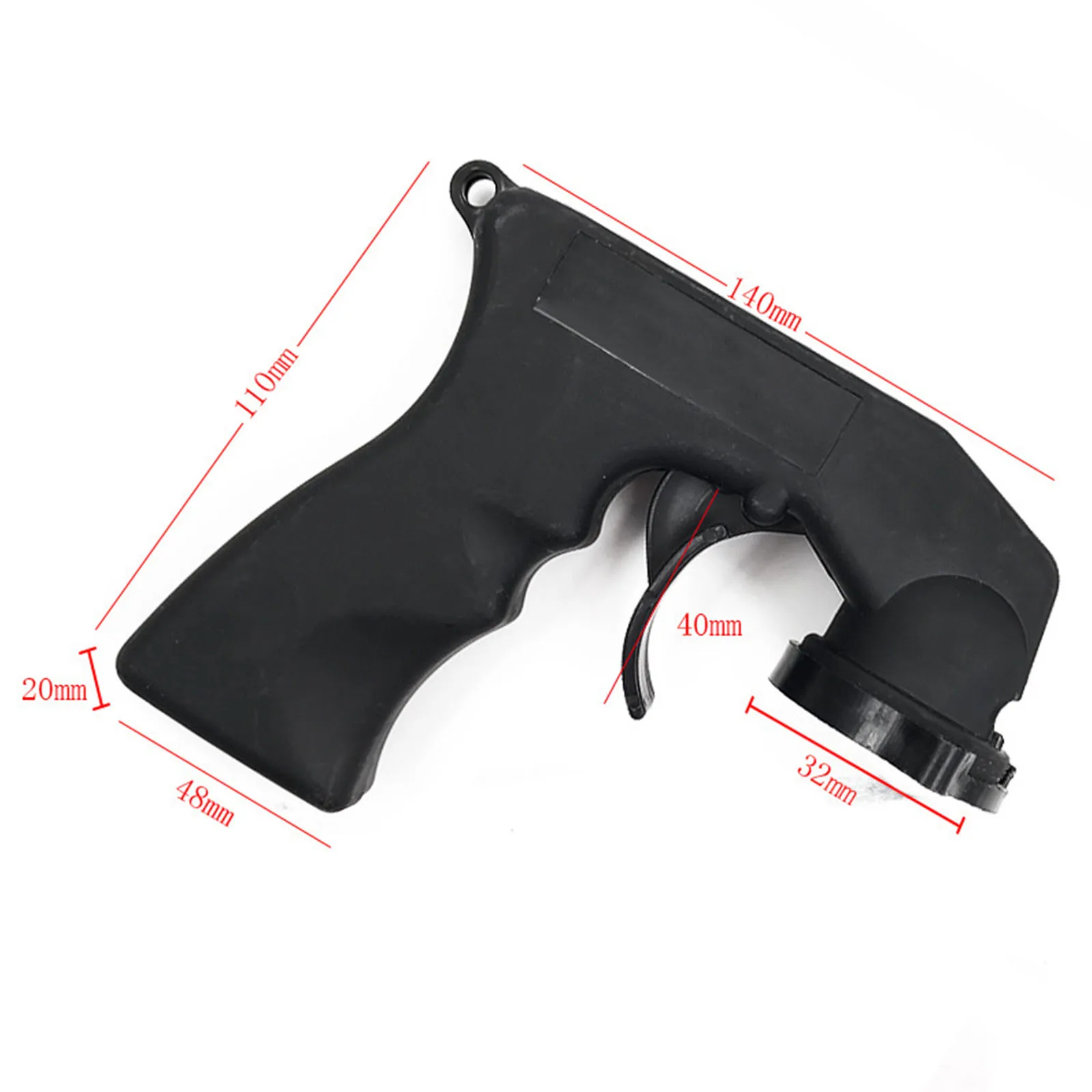 Professional Aerosol Car Spray Adaptor Paint Gun Handle Adapter For Auto Paint Polish Tools Full Grip Handle Trigger Airbrush images - 6