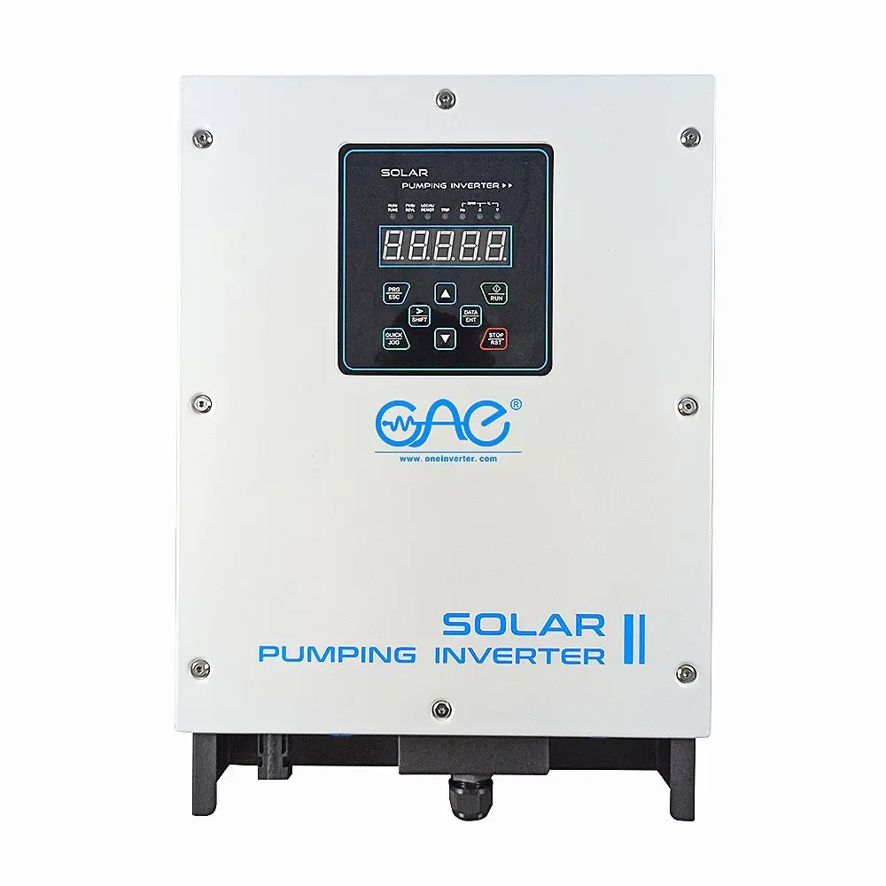

MPPT designed Solar water pump inverter for agriculture Irrigation 11kw