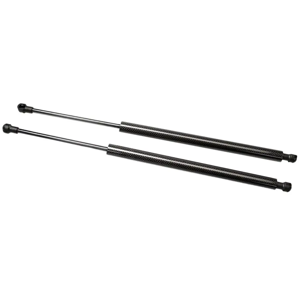 Black Carbon Fiber Подходит для 2007-2009 2010 2011 Lexus GS450h седан 12,36 дюймов на крышке багажника газовые пружины, лифт поддерживает стойки Опора рулевой рычаг ударов DK - Цвет: Black Carbon Fiber
