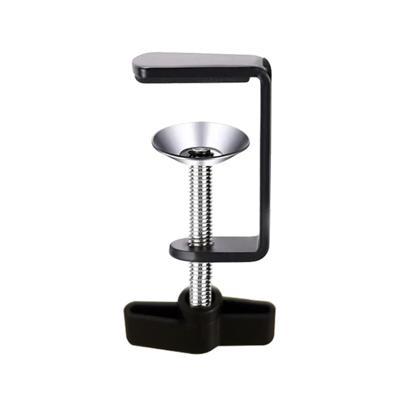

Aluminum Alloy Replacement C-Clamp Desk Light Clamp Mount Holder Cantilever Bracket for Desktop Table Lamp