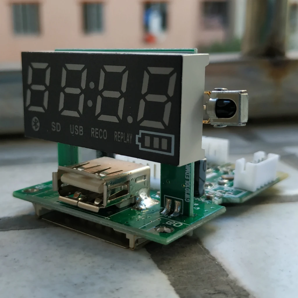 Беспроводной Расшифровка Bluetooth плата без потерь Ape декодер Экран Дисплей U диск SD