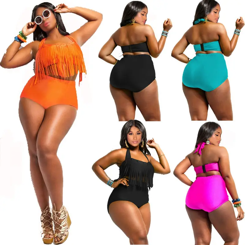 Hot Women High Waisted Plus Size Bikini Briefs Swim Underwear Bottom Summer Bathing Thong Swimsuit Oversize XL XXL 3XL 4XL | Спорт и