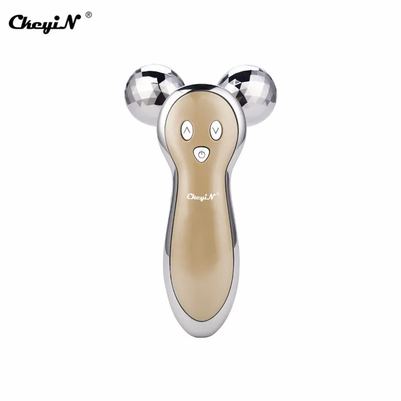 Микро токовый акупунктурный Вибрационный 3D ролик антицеллюлитный массажер для