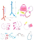 Один комплект стетоскоп с принтом медсестры ролевая игра Секс игрушки Пластик медицинский набор ребенок Juguetes Детские ролевые игры классические обучающие игрушки