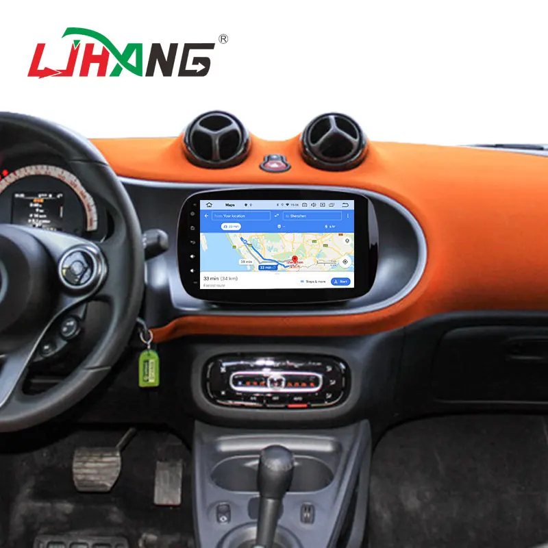 

LJHANG PX6 4G+64G Android 10 Car DVD Player For Mercedes Benz Smart 2015 2016 2017 Multimedia GPS Car Radio Stereo headunit Auto