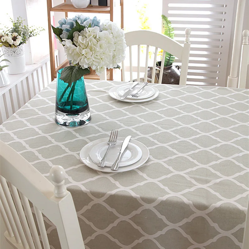 

Byetee Plaid Printed Decorative Table Cloth Tablecloth For Kitchen Home Decor Dining Table Cover Rectangular Tables