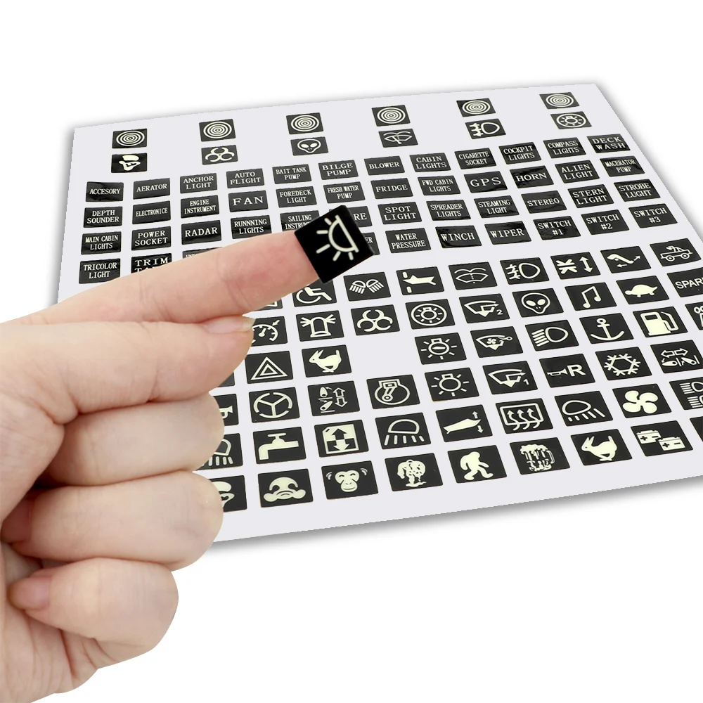 LEEPEE рокер метка переключателя Настенные переключатели украшения цепи Панель