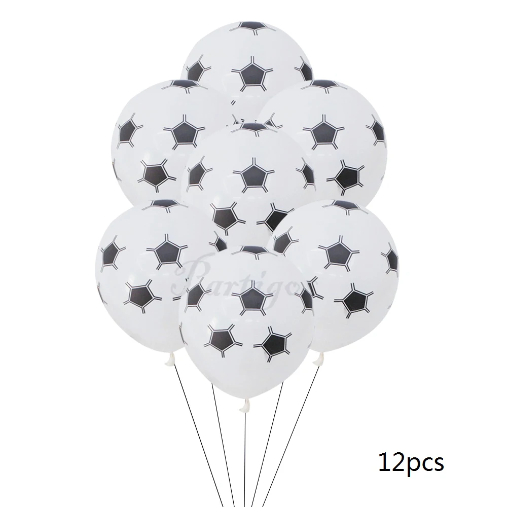 1 комплект 12 дюймовые плотные футбольные мячи латексные шары шт. украшения для