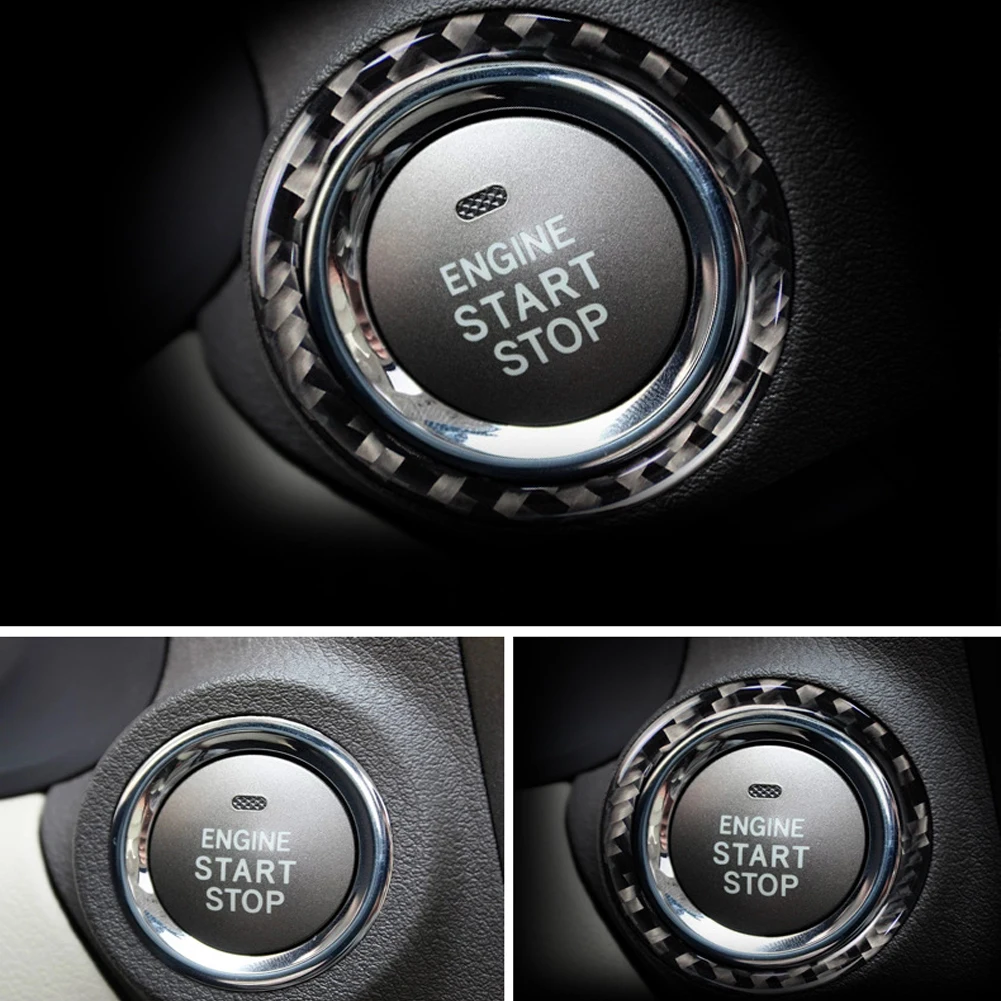 Для Lexus IS250 250C IS350 350C 2006 2013 наклейка на пуск стоп сигнал отделка из углеродного