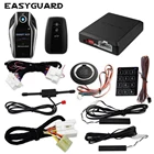 EASYGUARD Plug  Play CAN BUS подходит для TOYOTA rav 4 camry corolla PKE автомобильная система сигнализации умный ключ дистанционный стартер кнопка пуска