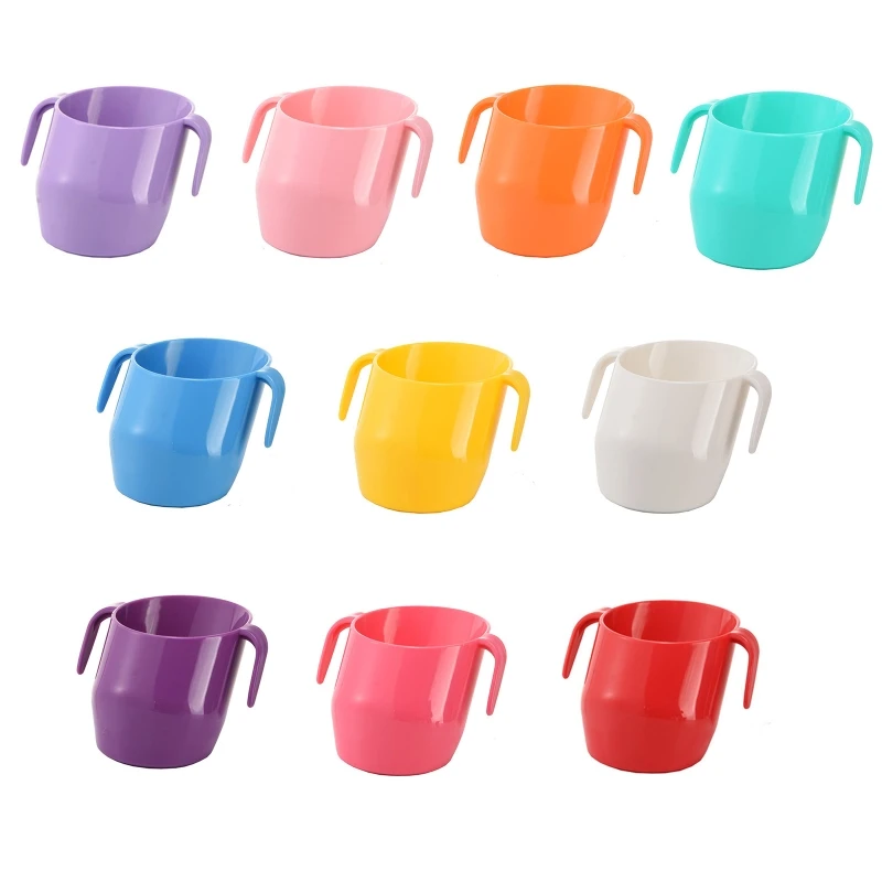

Oblique Mouth Learning Cup for Baby Kids Gift to Cute Children Friends