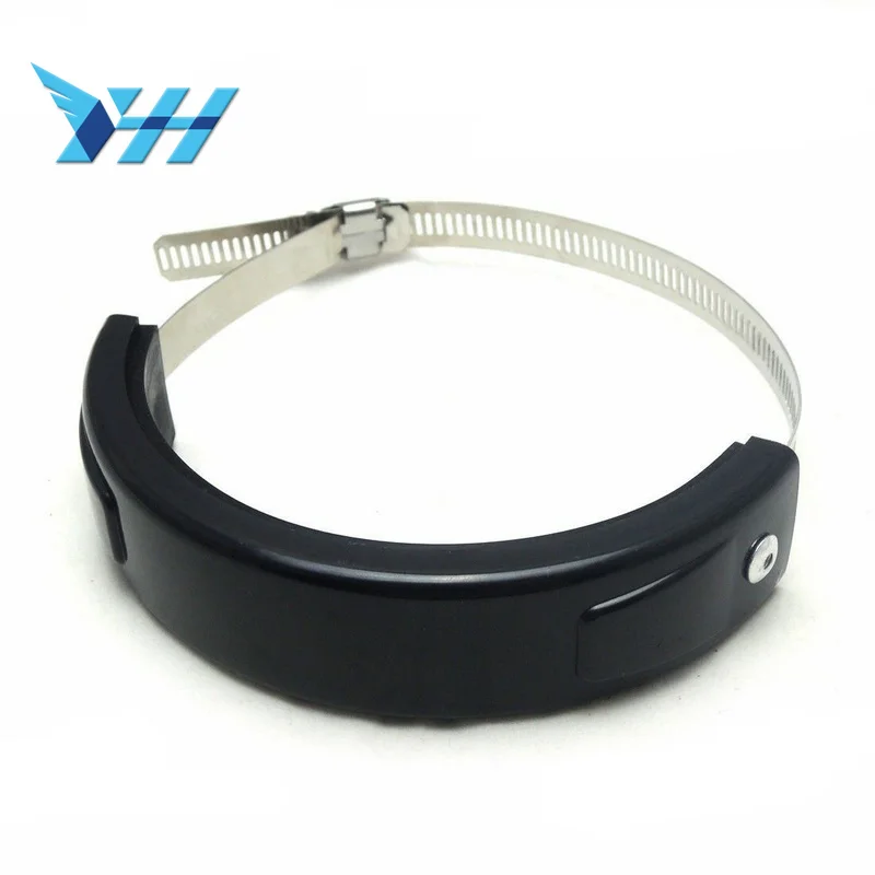 Универсальная круглая защита для выхлопных газов из нержавеющей стали может