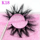 Норковые ресницы Visofree, накладные ресницы 3D из меха норки, многоразовые, перекрещивающиеся густые, Длинные ресницы для макияжа, инструменты для наращивания, K18