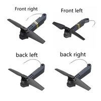 4pcs e58 jy019 rc quadcopter spare parts axis arms with motor propeller for rc drone parts replacement