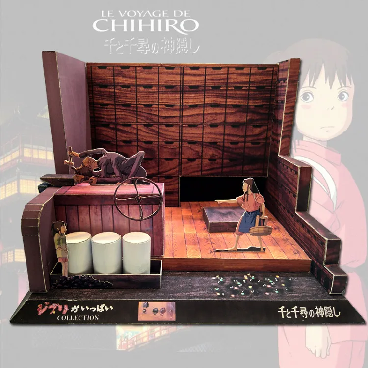 3D пазл бумажная Игрушечная модель для строительства мультяшная игрушка Le voyage de