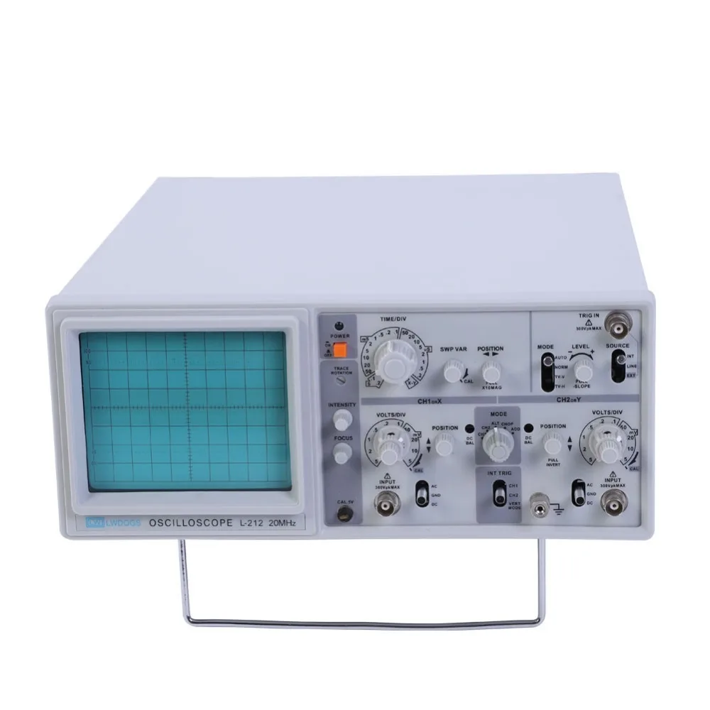 Goedkoop Longwei L-5040 40Mhz Desktop Dual Trace Oscilloscoop Handheld Analoge Oscilloscoop